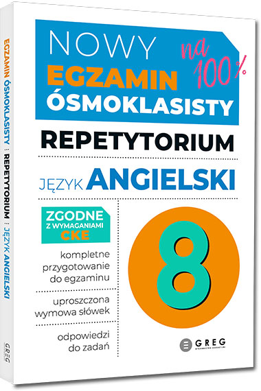 Nowy Egzamin �smoklasisty - j�zyk angielski. Repetytorium - 2026