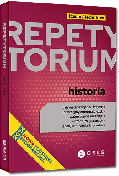 Repetytorium - liceum/technikum - historia - 2026