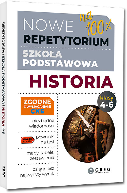 Nowe Repetytorium - szko�a podstawowa. Historia, kl. 4-6 - 2026