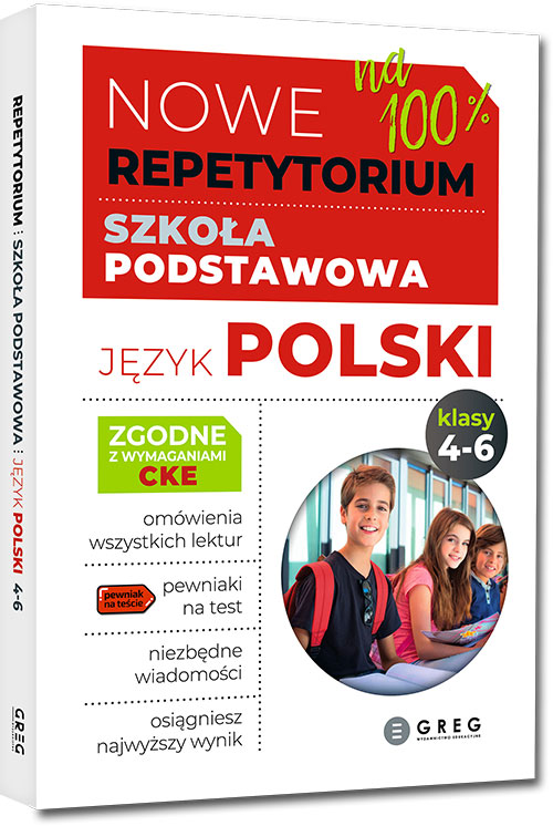 Nowe Repetytorium - szko�a podstawowa. J�zyk polski, kl. 4-6 - 2026